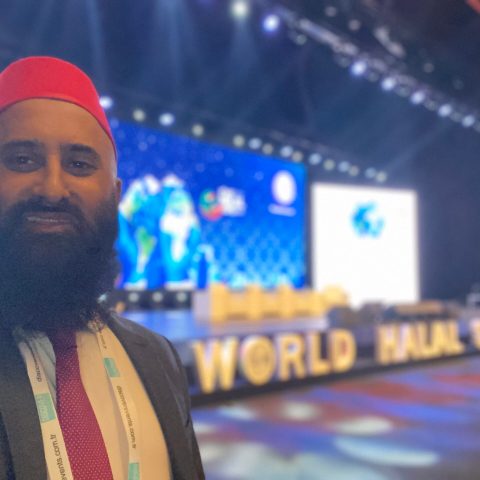 a person wearing a hat